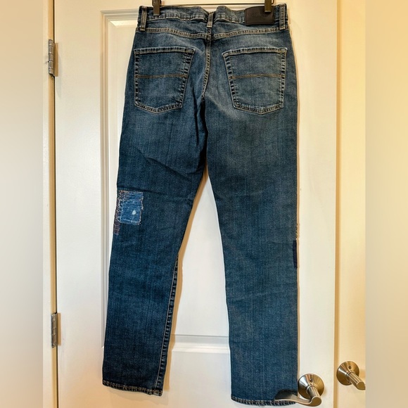 OOAK Jeans With Patches And Embroidery 32/32 - Picture 7 of 13